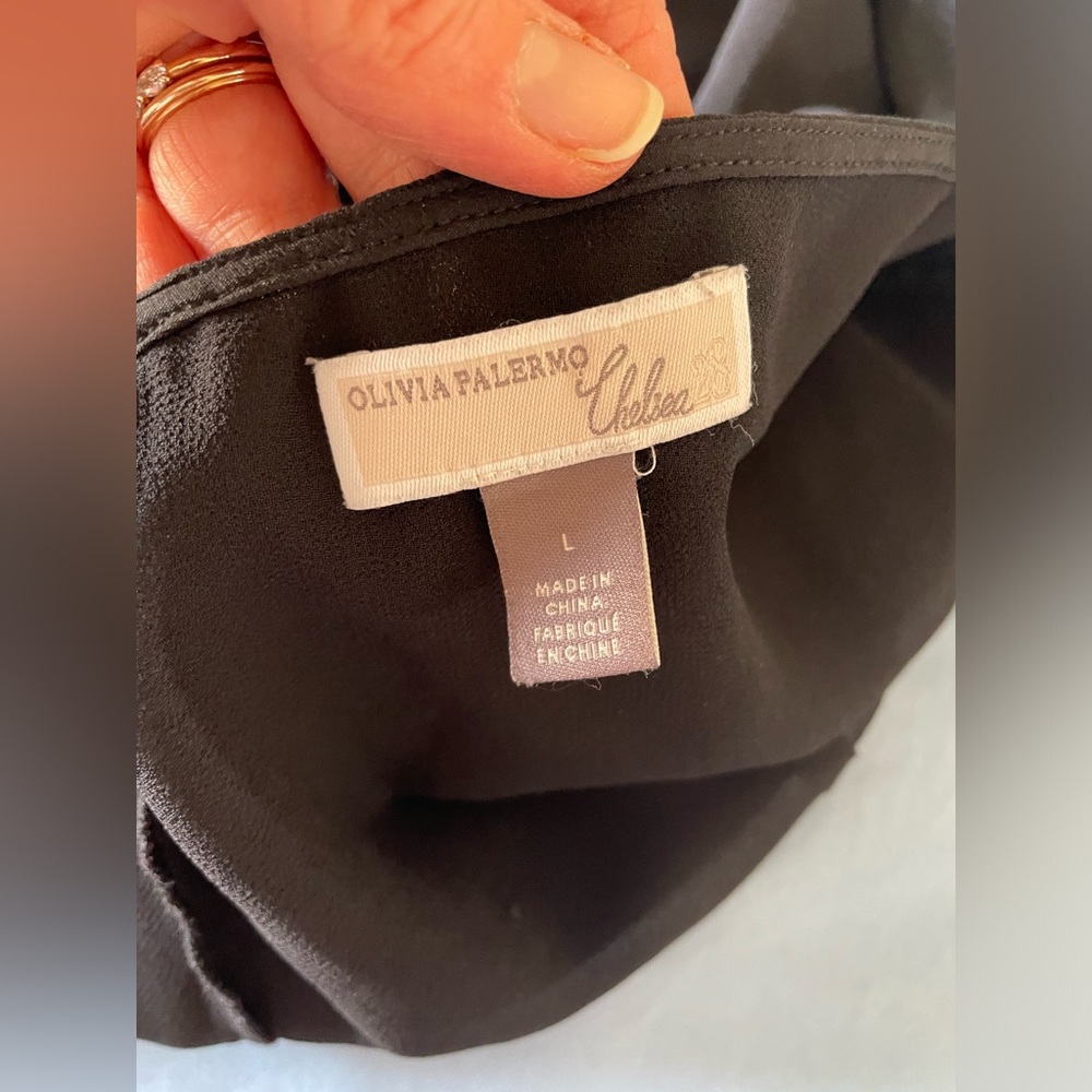 Olivia Palermo, size L silk cami